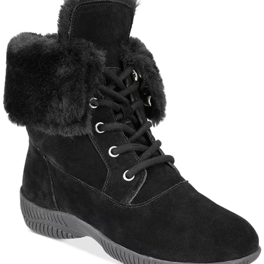 Style & Co cold weather fur lined boots